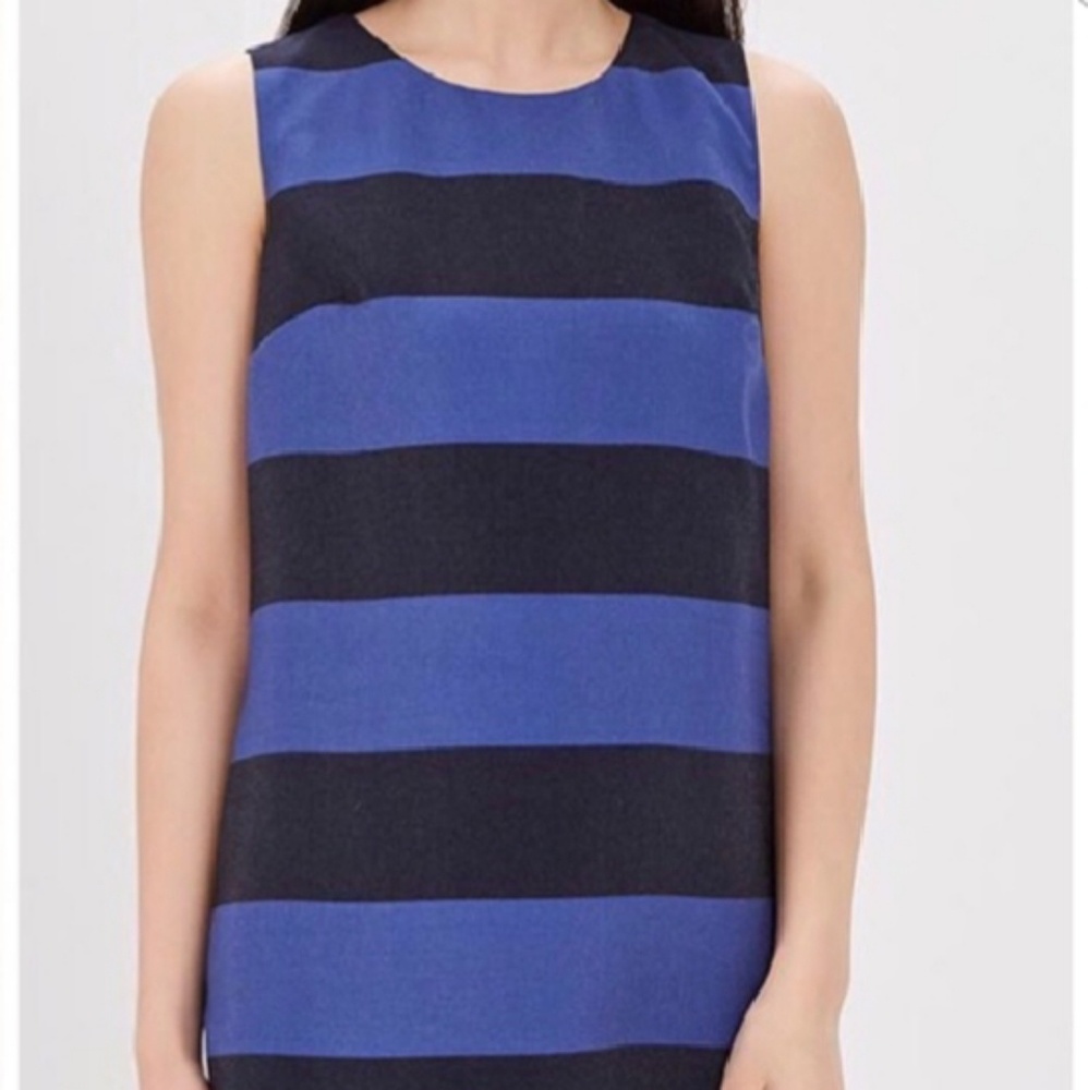 Banana Republic Sheath blue metallic